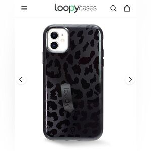 LoopyCases Midnight Leopard Black Apple iPhone 11 Loopy Case
